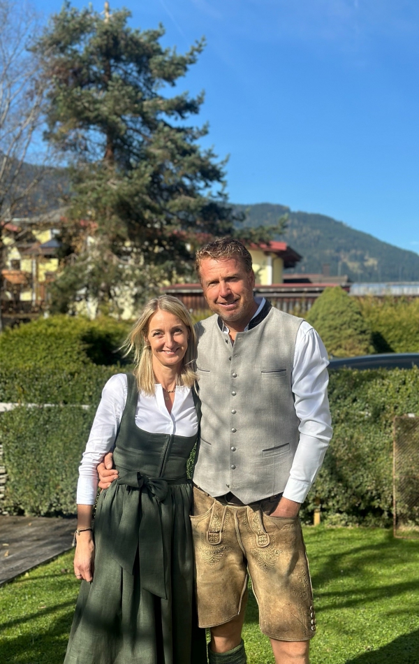 Gabi und Tobi Mooslechner im Ferienresort Central Flachau