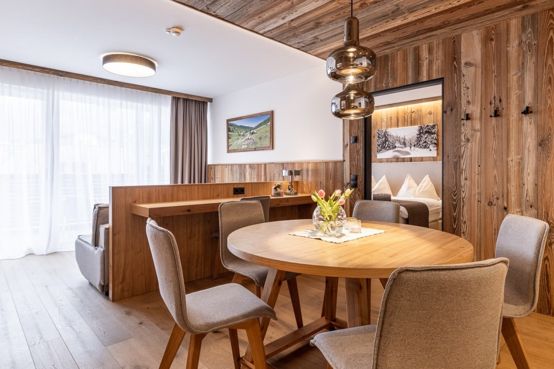 Apartment type Royal B in the Central Family Hotel in Flachau